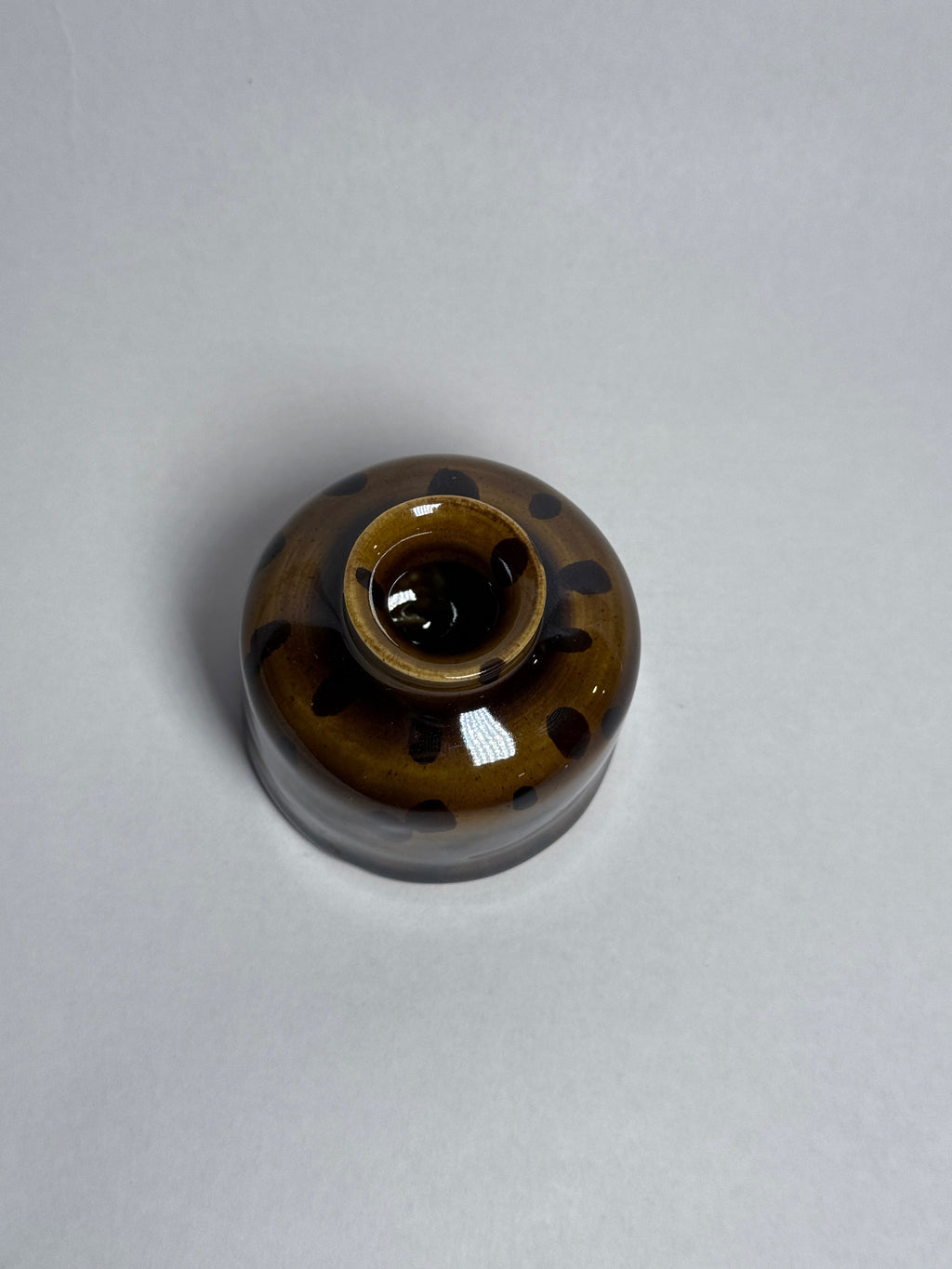 Tortoise Shell Mini Vase