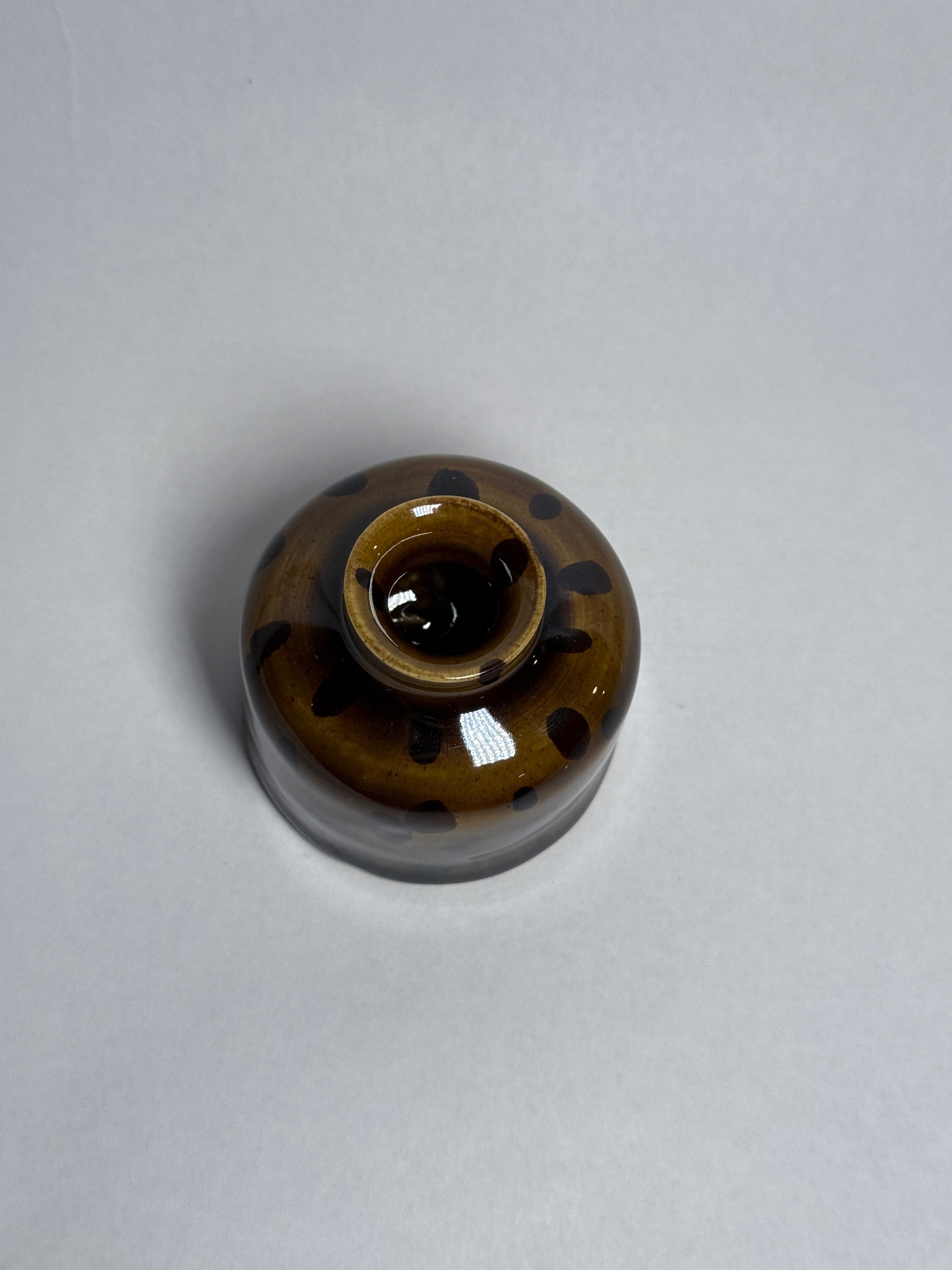 Tortoise Shell Mini Vase