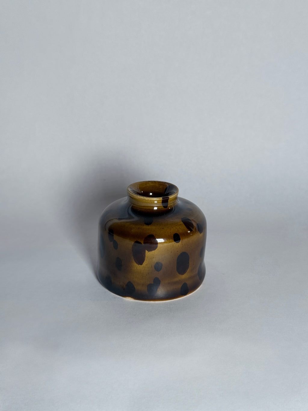 Tortoise Shell Mini Vase
